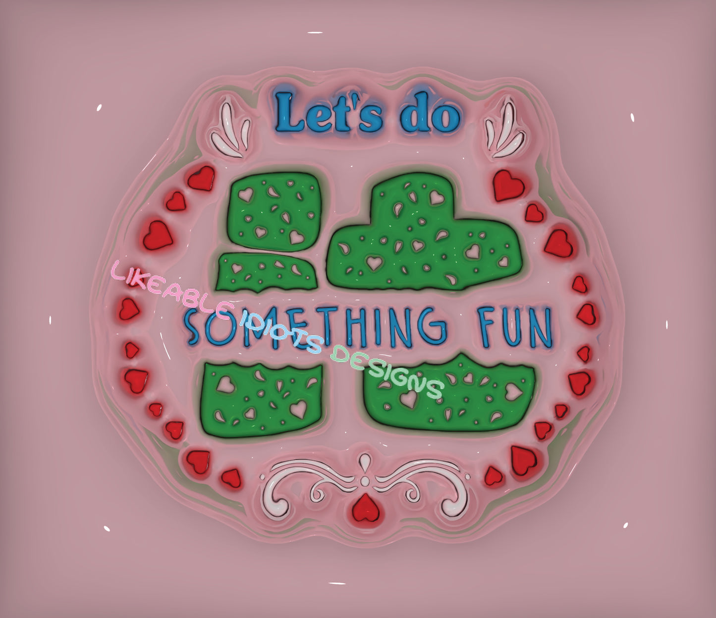 Tumbler designs in Puffy format let lets do fun