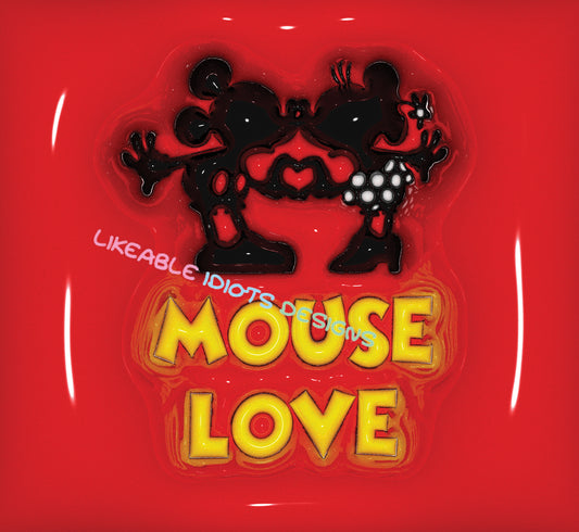 Tumbler designs in Puffy format mouse love