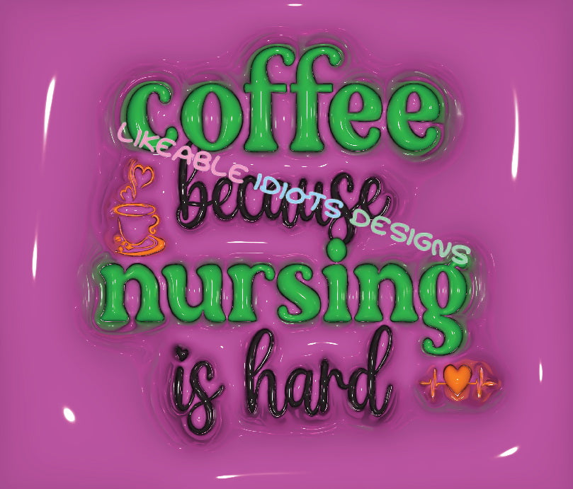 Tumbler designs in Puffy format Coffee for Nursing