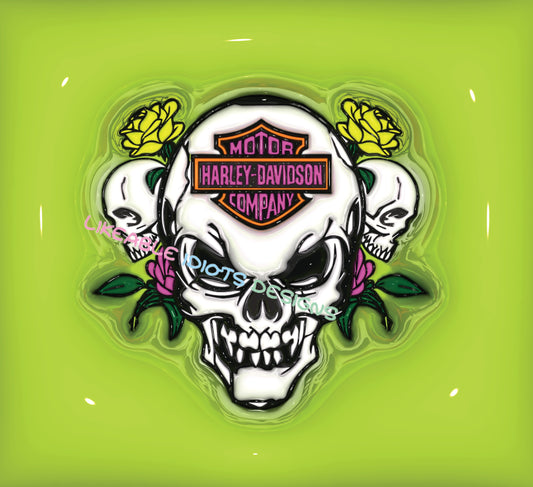 Tumbler designs in Puffy format Harley