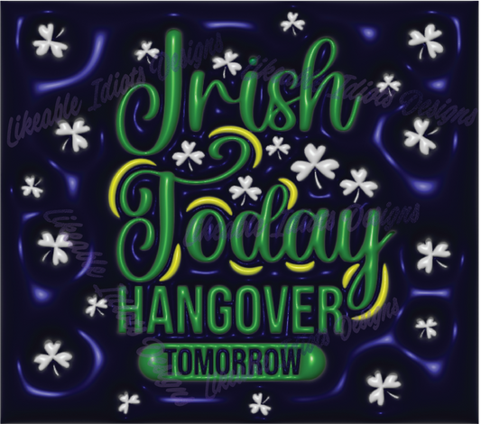 Irish Tumbler designs in Puffy format