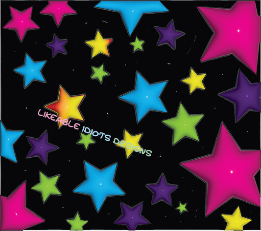 Tumbler designs in Puffy format starz