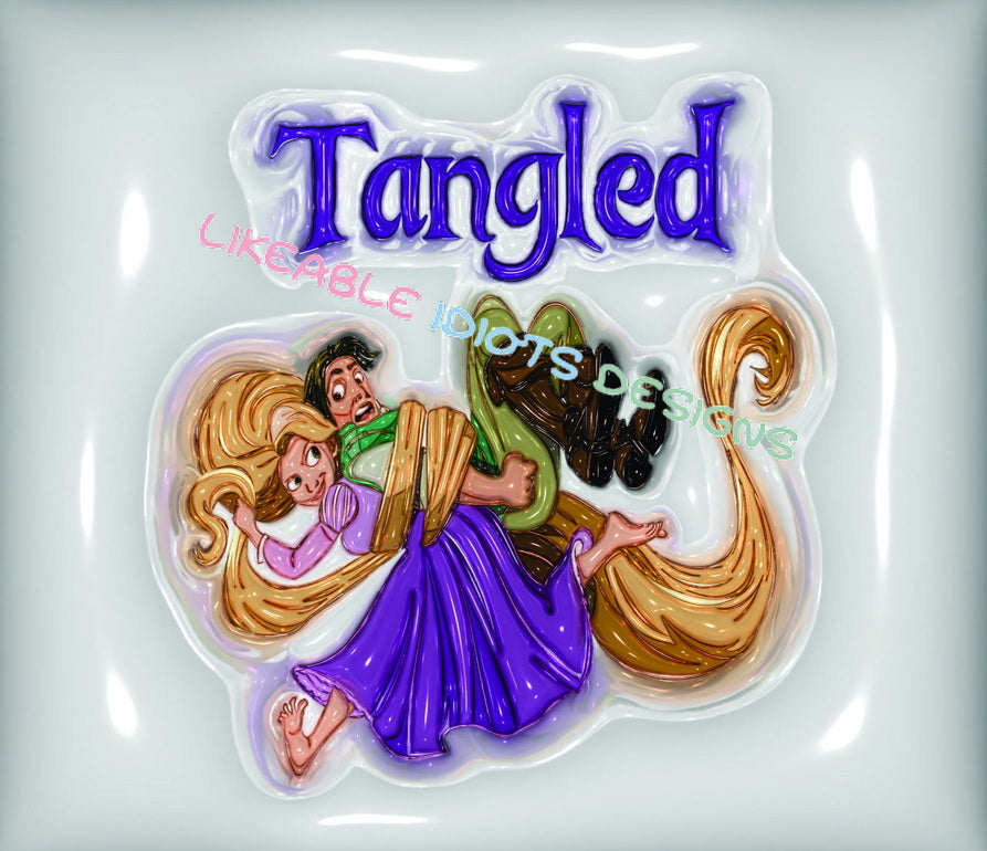 Tumbler designs in Puffy format tangled