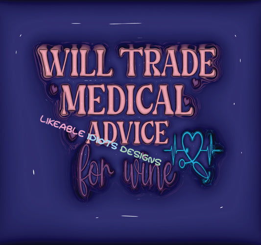 Tumbler designs in Puffy whisper trade for wine nurse